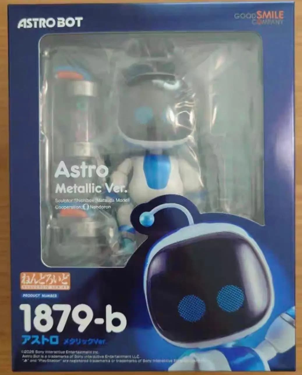 Low price In Stock GSC Original 1879-b Astro Metallic Ver Anime Action Figure Model Gift for Kids Foam Box Packaging