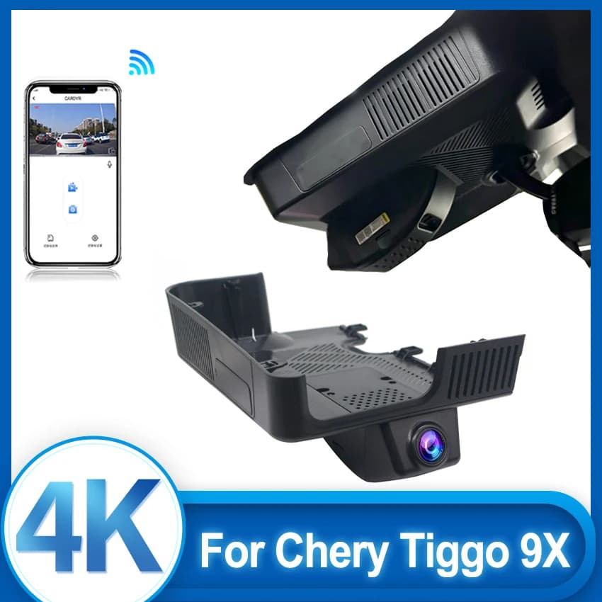 New! Dashcam For Chery Tiggo 9X Jaecoo 9 J9 Tiggo 8L Fulwin T9 Deluxe 2024-2026 4K Wifi Video Recorder Car DVR Dash Cam Camera