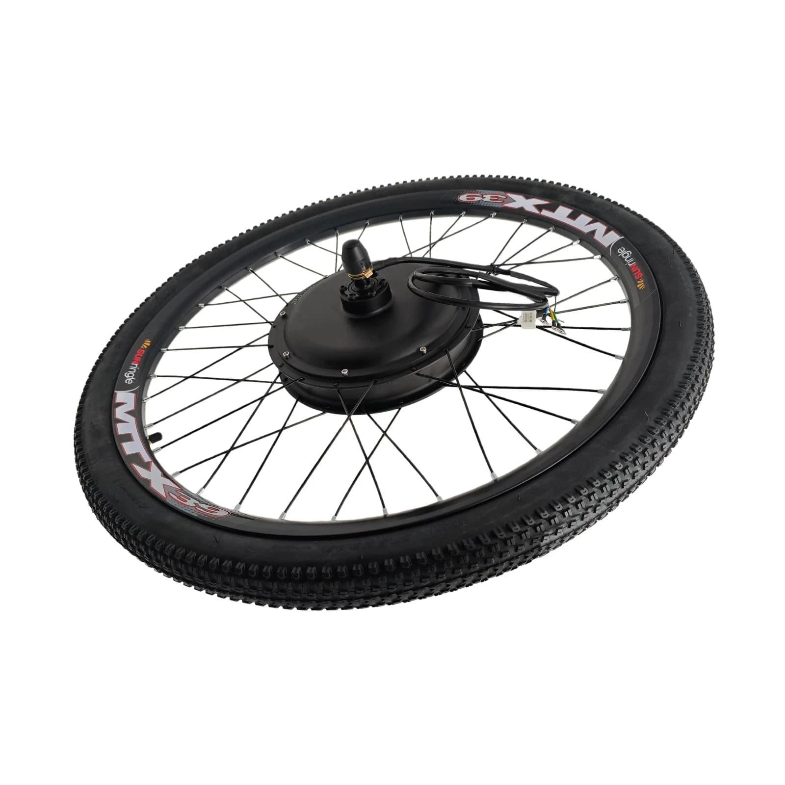Electric bicycle Ebike 72V 3000W/ 5000W 26" 27.5" 29" MTX39 Rim Rear Motor Wheel with Tire and Tube drouout 135mm/155mm