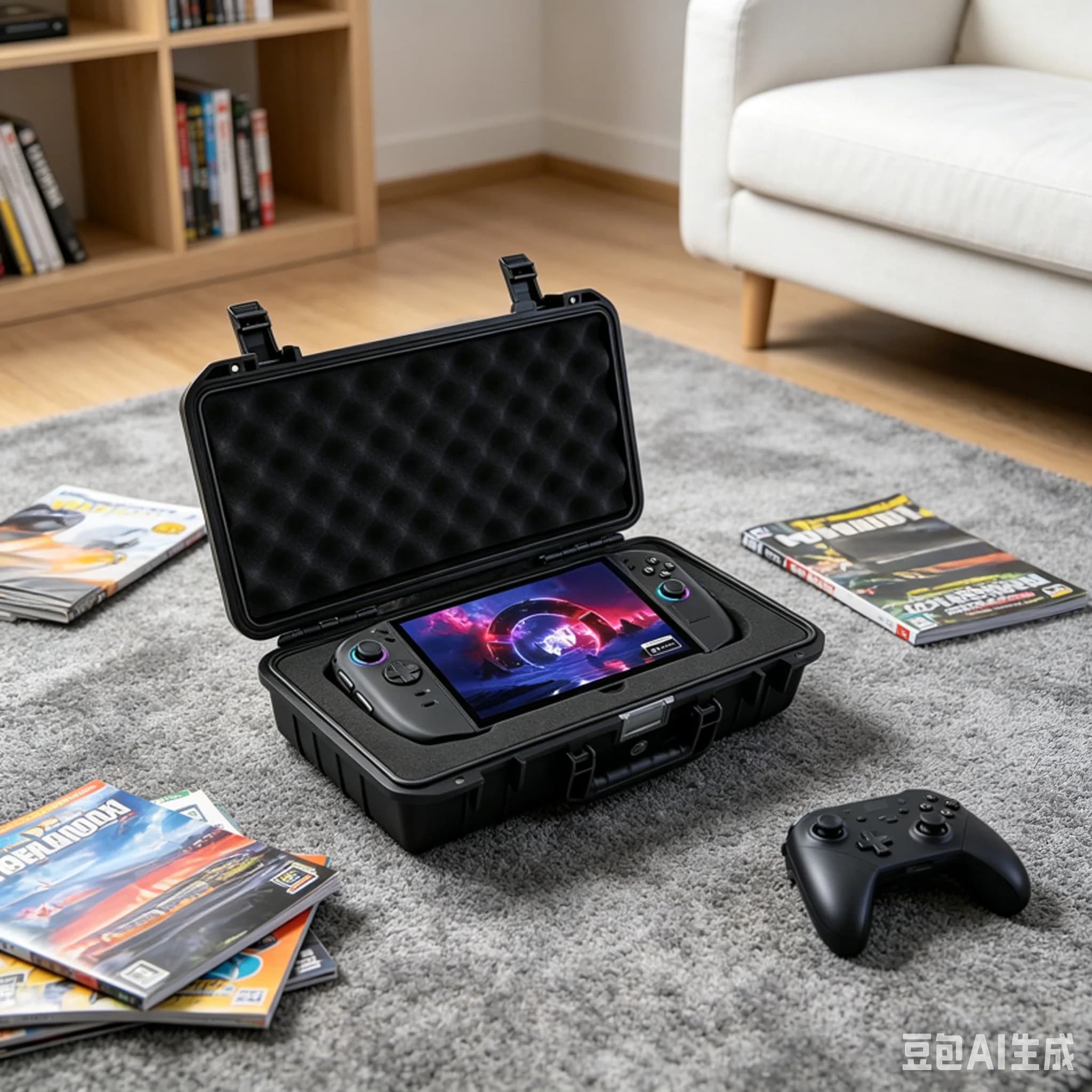For Legion Go 2 Handheld Game Console Carrying Case Shockproof Hard Shell Protective Storage Handbag Gaming Accessories