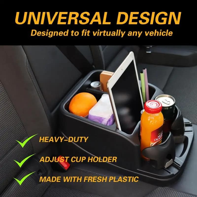 Car Seat Holder Box Organizer for Central Console Car Holder Arm Box Organizer for Car Seat Car Seat Phone Holder