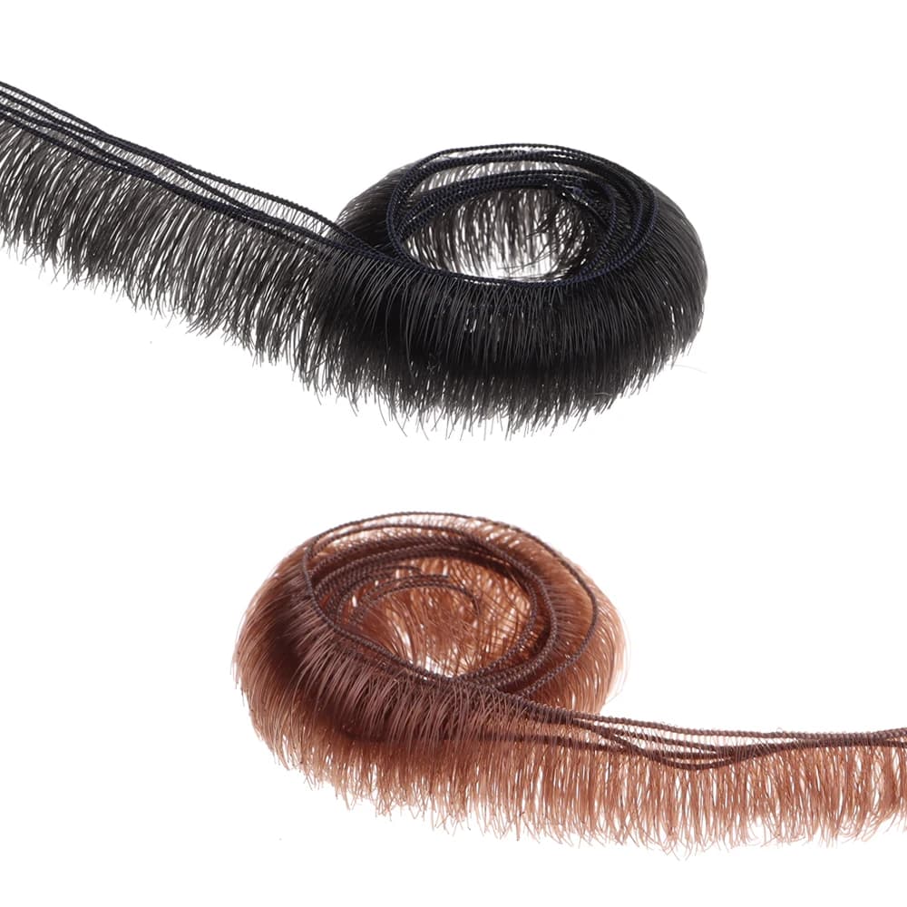 5PCS doll fake lashes DIY lashes accessories for dolls black brown simulation lashes toy for children party gifts