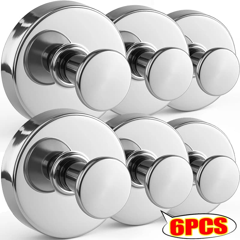 Strong Suction Stainless Steel Hooks Punch-free Waterproof Wall Mounted Suction Cup Hook Towel Hanging Holder Hangers Wholesale