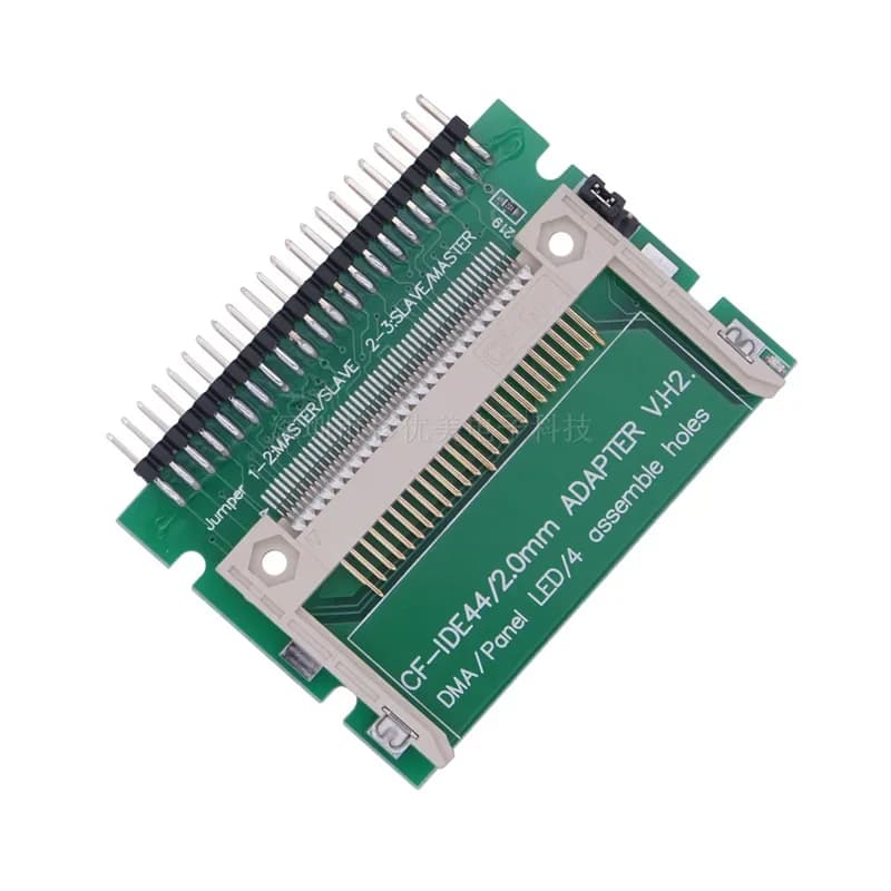 Compact Flash CF Card To 44Pin IDE 2.0mm Adapter Converter Board Male 2.5 Inch HDD 44Pin IDE Bootable Card for Board Arduino