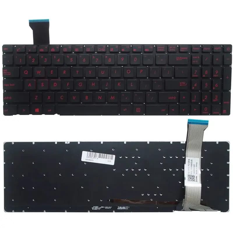 US Laptop Keyboard FOR ASUS GL552 GL552J GL552JX GL552V/VL GL552VW N552VW N552VX G771JM G771JW ZX50J/XJ ZX50JX G552VM G552VX