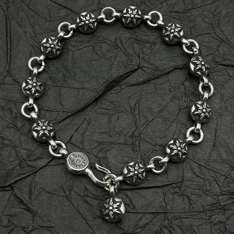 Bracciale a Catena Minimalista in Argento Sterling S925, Gioiello Quotidiano alla Moda per Donne, Idea Regalo