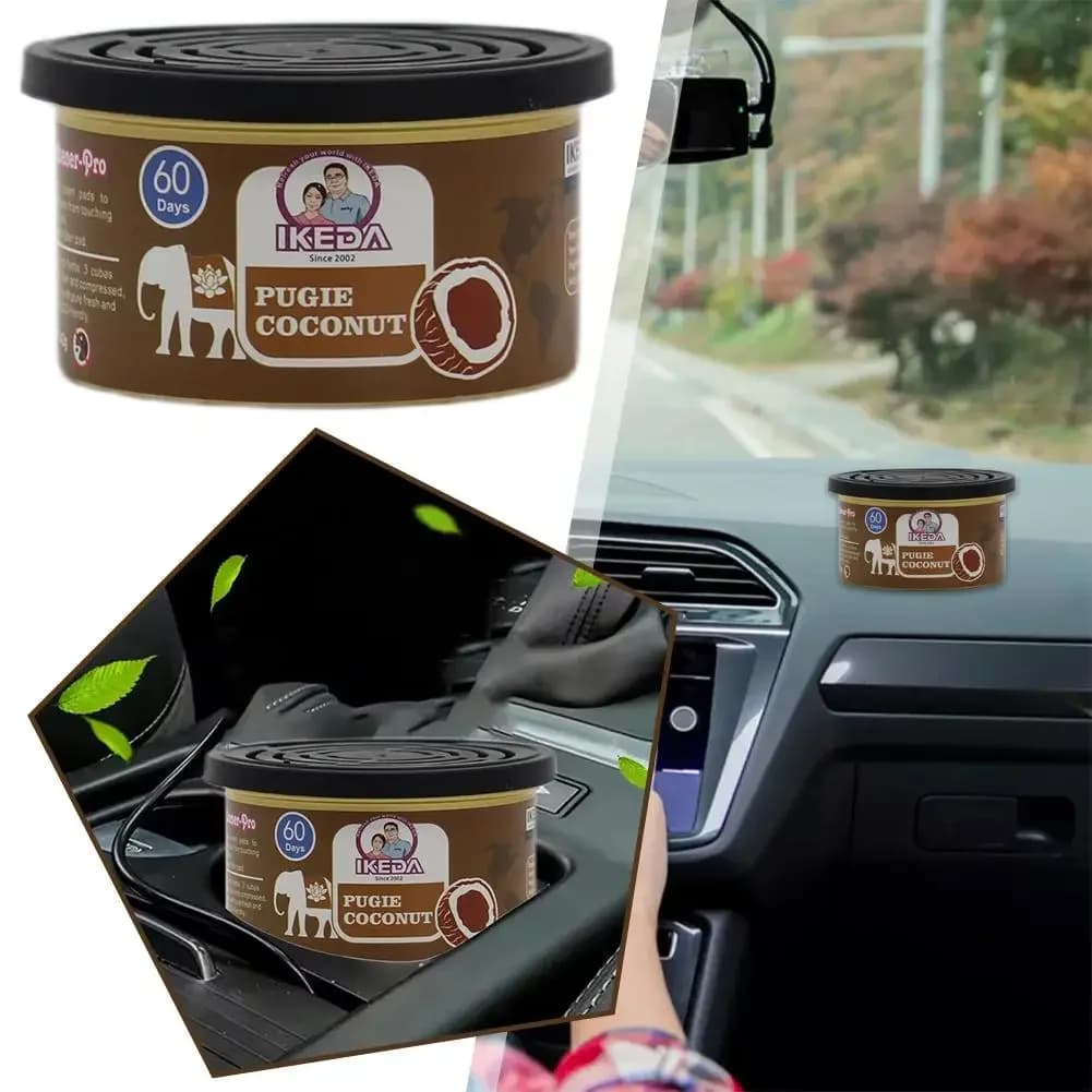 Organic wood fiber aromatherapy cans for car freshness for home odor remover Essential tools for long lasting automatic ornaments