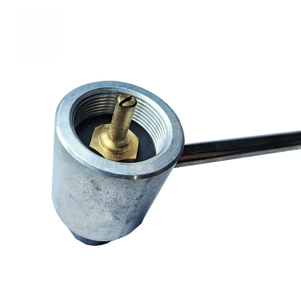 1LB Propano Bowl Camping Gripper Regulator, High Height Performance, Cold Wind Ignition, Compact Aluminum Body 20x8x6.6cm