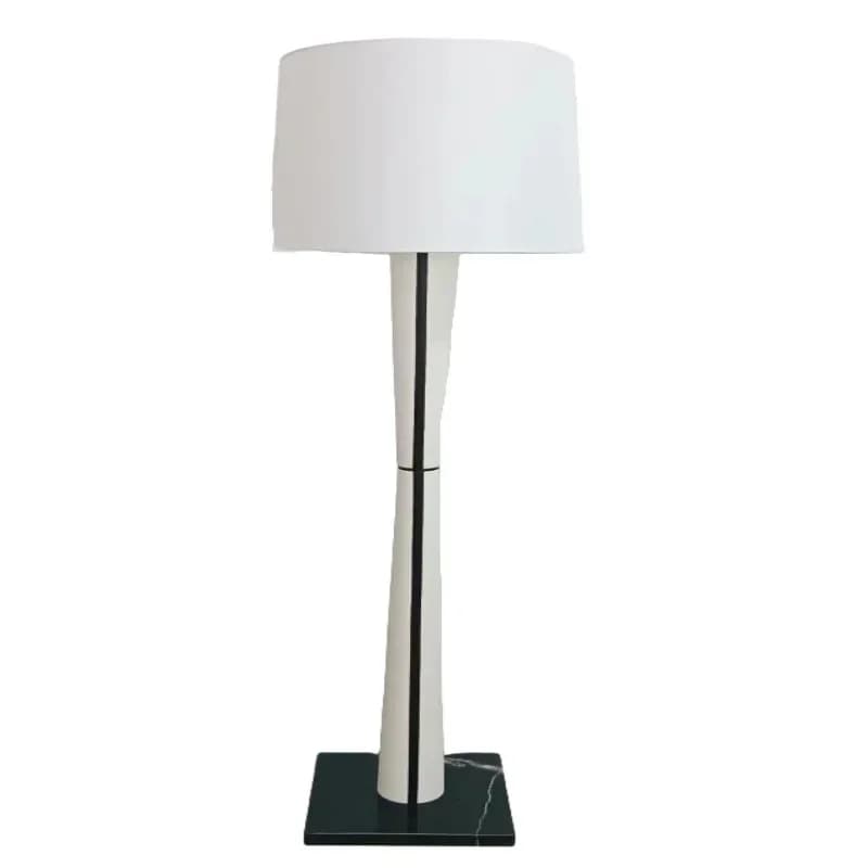 Nuova lampada da scrivania in pelle, semplice, moderna e dall'atmosfera raffinata, per soggiorno, camera da letto, comodino.