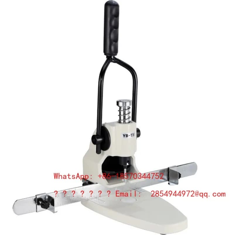 T30 Single-hole Manual Punching Machine, Plastic Bag Ventilation Hole, Desktop Heavy-duty Punching Machine, Spot Quick Delivery