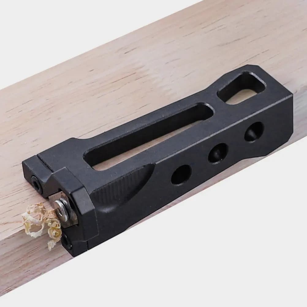 Pialla a mano per la lavorazione del legno in lega di alluminio resistente, per smussare, rifilare e levigare il legno