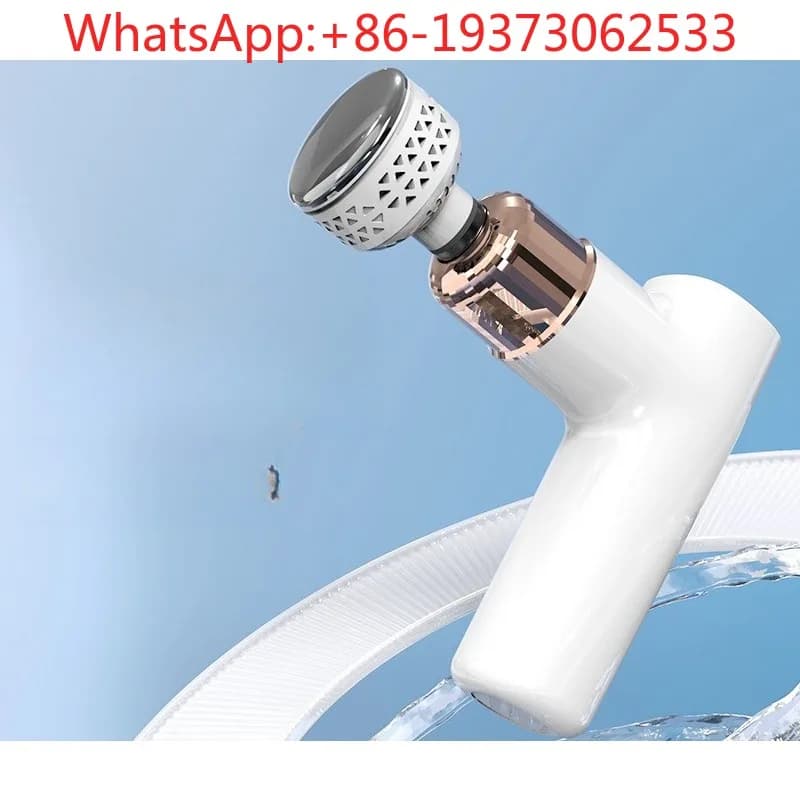 Mini Gold Portable Cold Compress Heated Hot and Cold Head Fascia Gun