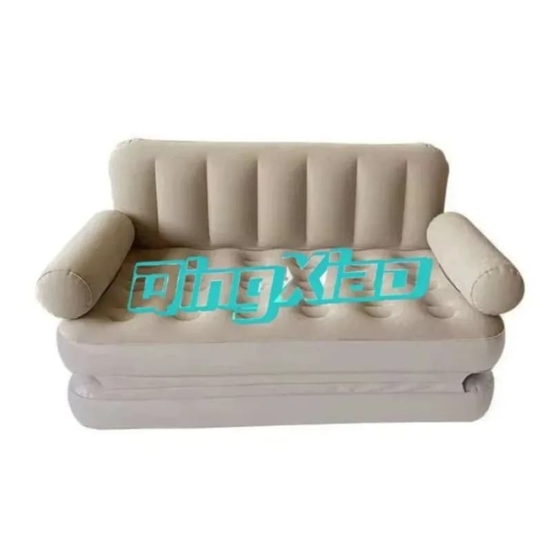 Divano letto gonfiabile automatico con pompa integrata, materasso ad aria pieghevole portatile per campeggio, tenda, casa e uso esterno