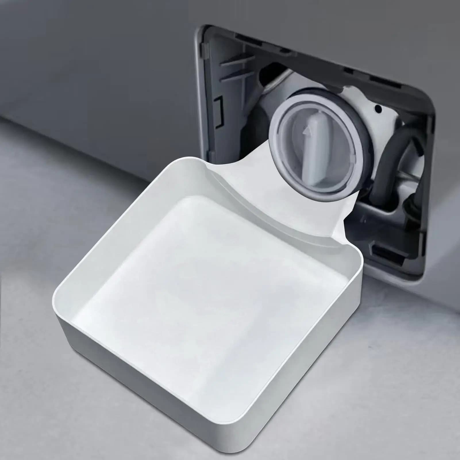 Washing Machine Filter Drain Tray Reusable Washing Machine Supplies Washer Filter Cleaning Water Catcher for Homeowners Renters