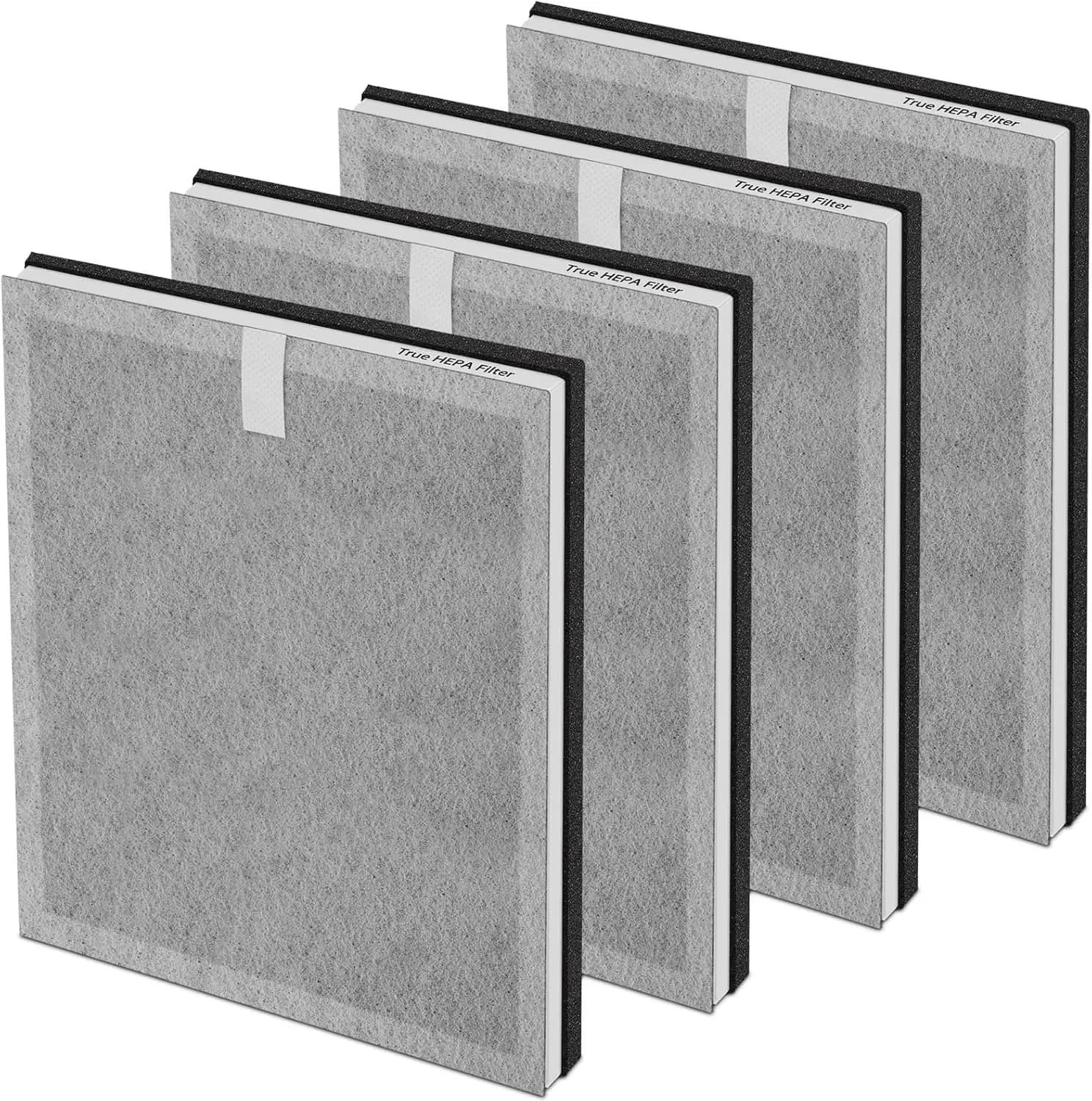 Confezione da 4 Filtri HEPA 3-in-1 Compatibili con Purificatore d'Aria PureZone, Filtro di Ricambio HEPA H13 a 3 Stadi # PE