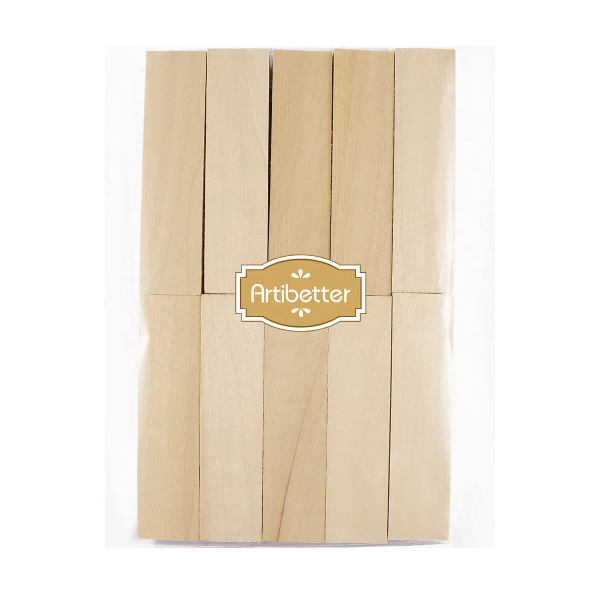 10 Pezzi di Legno Naturale per Fai-da-Te, Piccoli Blocchi in Legno di Tiglio Liscio per Progetti di Pittura, Disegno e Decorazione