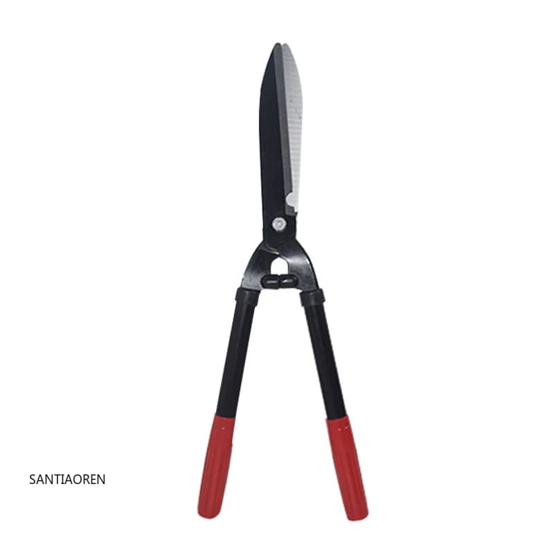 2025Comodes hedge shears bypass with long non-slip handle Garden pruning shears for lawn Large scissors