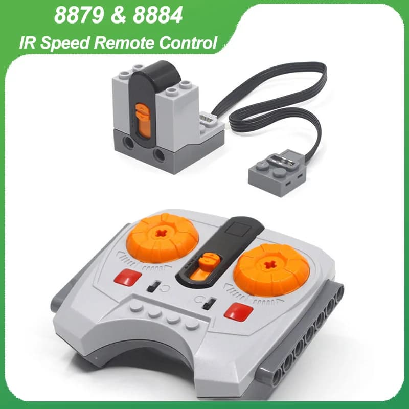 Nuovo telecomando IR Speed PF Controller e ricevitore Building Blocks Accessorio modello in mattoni compatibile con 8879 8884