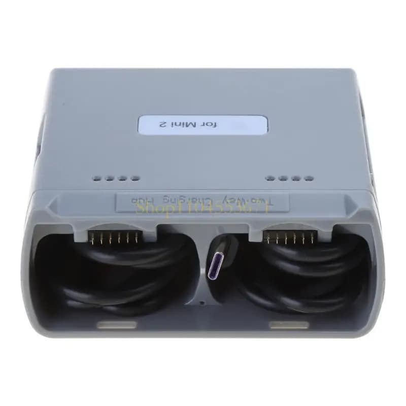 Best seller 2 in 1 hub ricarica a due Caricatore della batteria del terminale ricarica con cavo USB per mini accessori