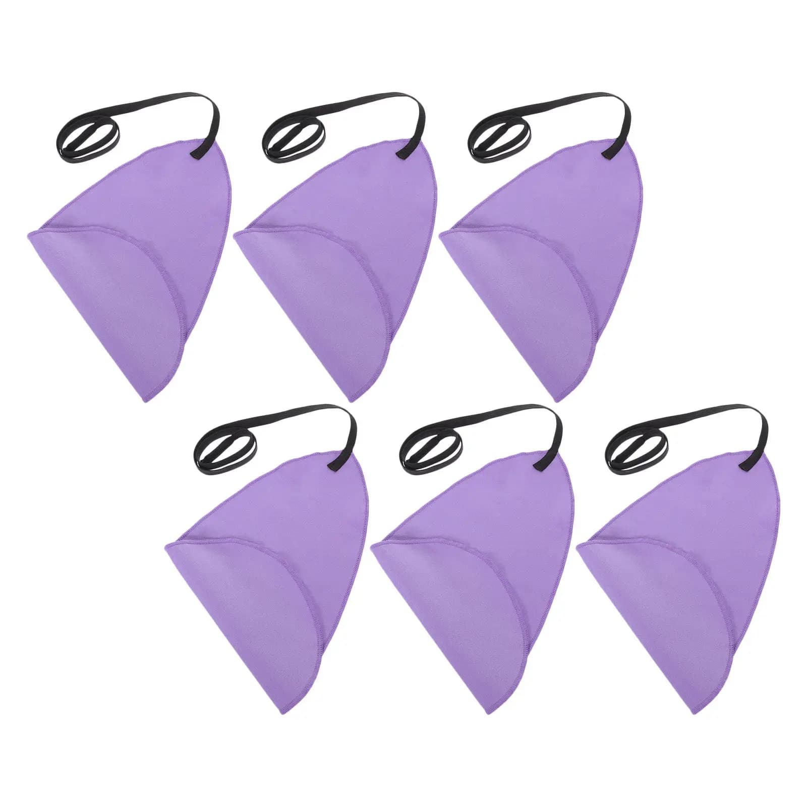 6Pcs Woodwind Cleaning Cloth Set Saxophone Flute Clarinet Swab Microfiber Gentle High Absorption for Internal Moisture Removal