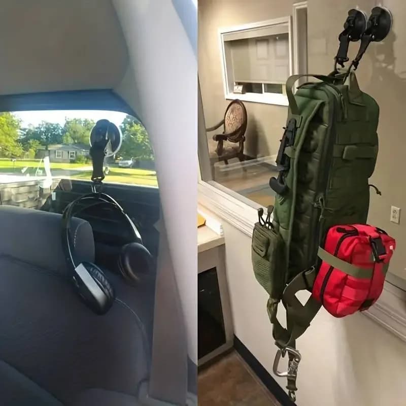 New 1/4PCS Car Tent Suction Cups Buckle Side Round/Triangular Awning Anchors Outdoor Camping Tent Suckers Anchor Securing Hook