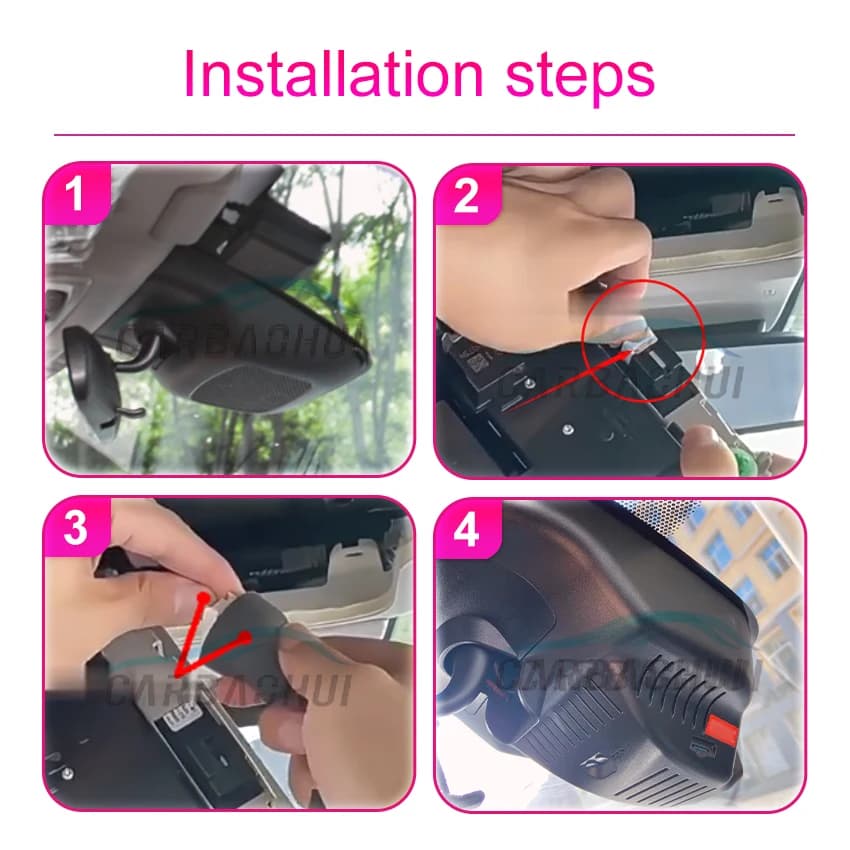 Nuovo! Telecamera DVR WiFi per Auto, Registratore Dash Cam per Honda Vezel HR-V HRV NS1 NP1 NY1 2022-2024, Plug and Play