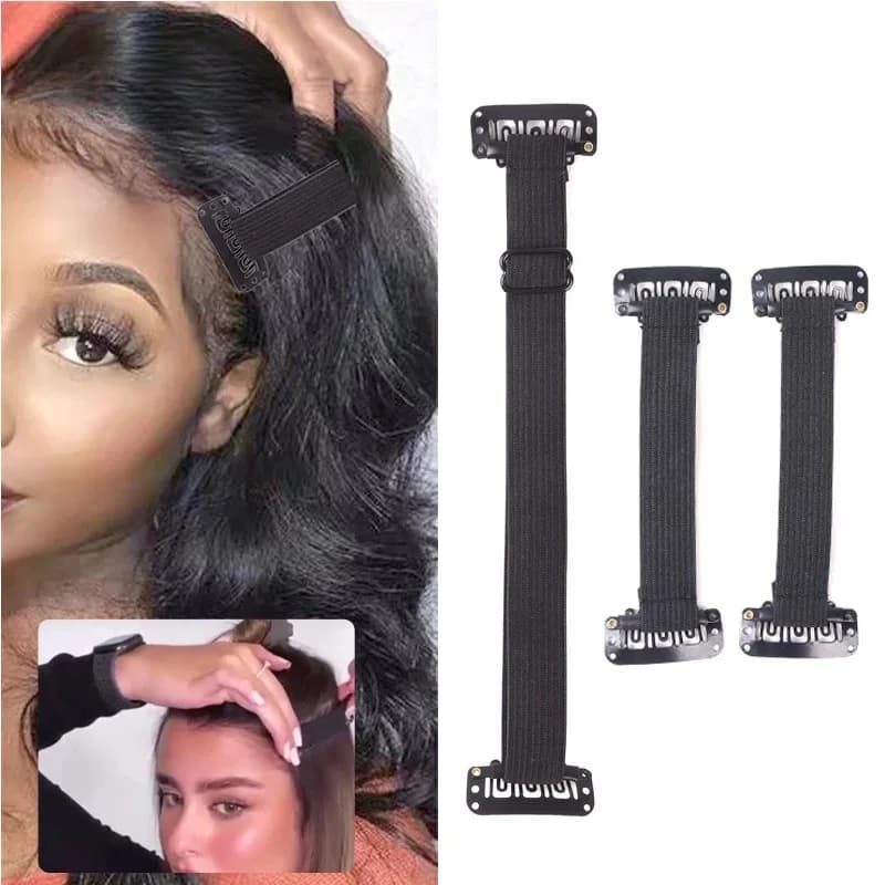 Face Lift Band With Clip Hair Holder Facial Anti-Wrinkle Tool Stretching Strap For Lift Up Eyes Invisible Elastic Belt