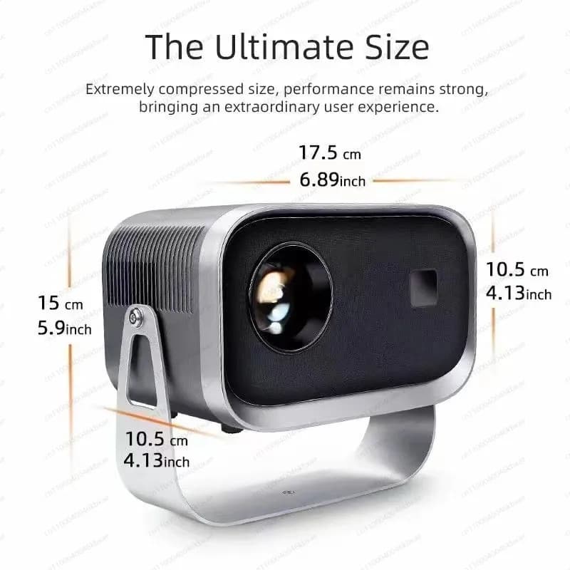 Proiettore K6 PTZ Proiezione di messa a fuoco elettrica per home theater portatile intelligente ad alta definizione 4k