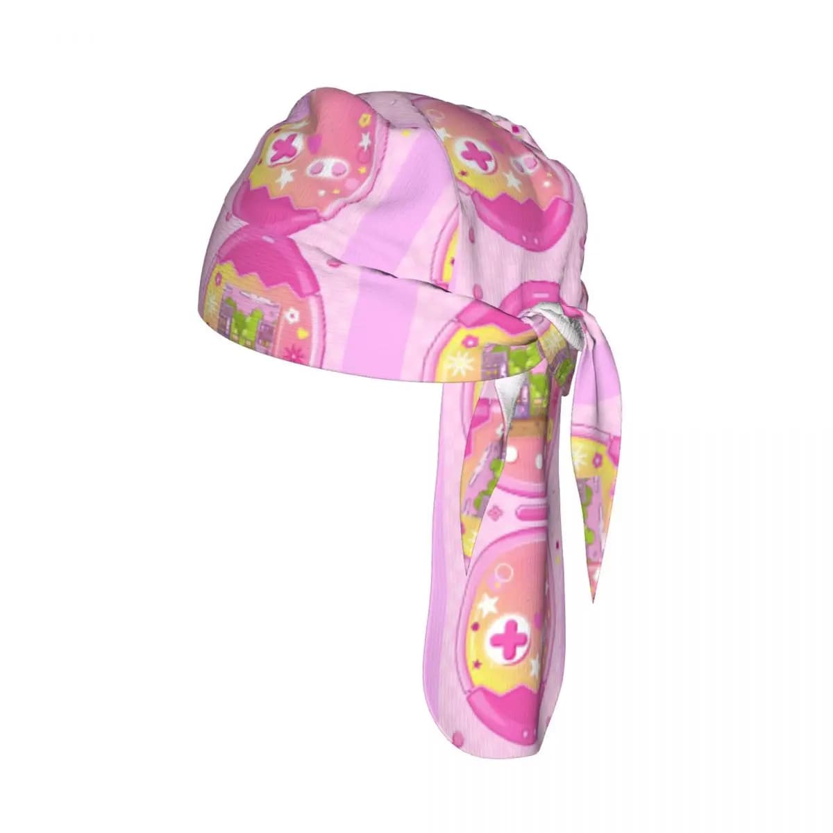 Cappello Bandana Regolabile Personalizzato con Motivi Cartoon Tamagotchi, Berretto Sportivo Unisex per la Pesca