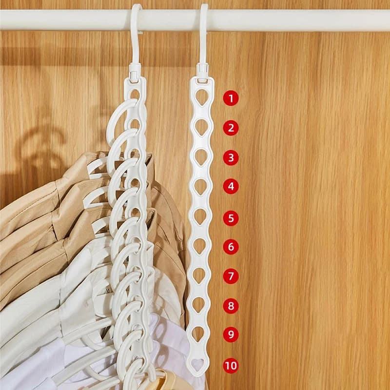 Multifunctional hanger holders for the house dorm coat hangers folding clothes to save room space