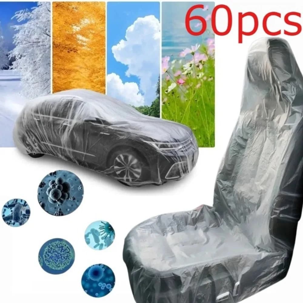 Set di coprisedili per auto usa e getta Protezioni multi scene per pendolarismo, campeggio, viaggi per animali domestici, auto di famiglia