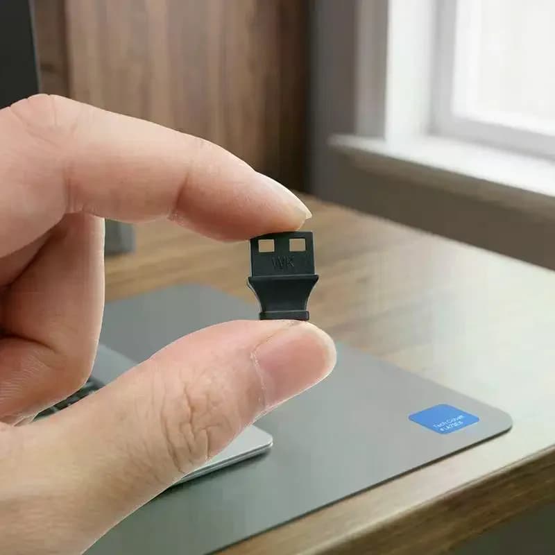5/10 Pezzi Tappo Antipolvere USB Tipo A con Maniglia, Copertura Protettiva Antipolvere per Interfaccia Laptop PC Computer