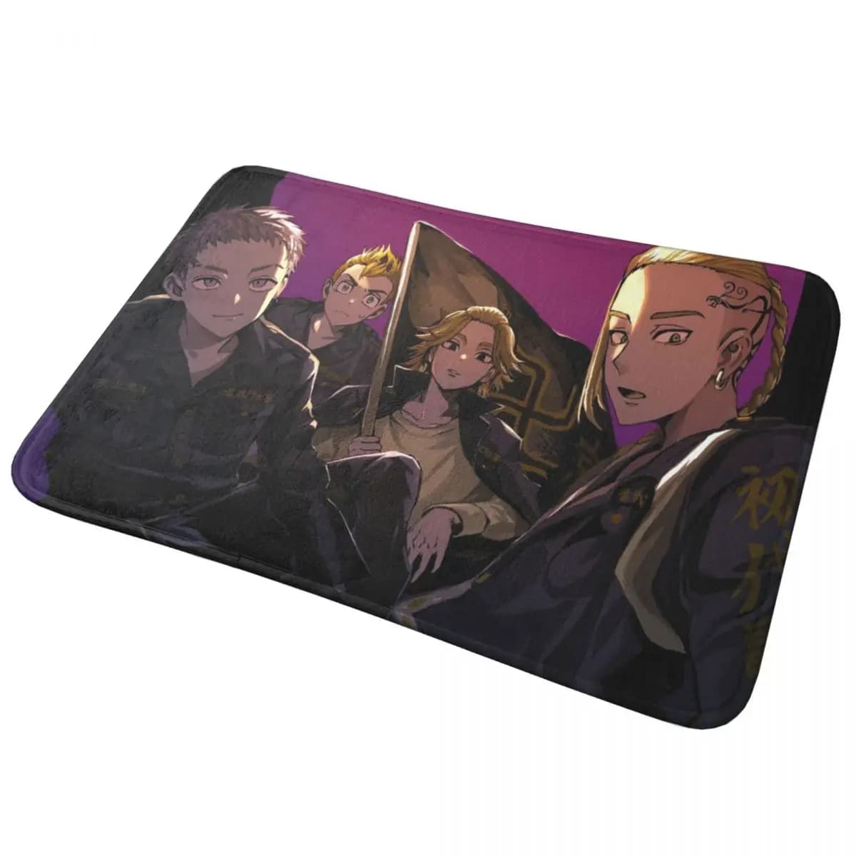Tokyo Revengers Non-slip Zerbino Water Oil-proof Mat Kitchen Entrance Mat Home Balcony Mat