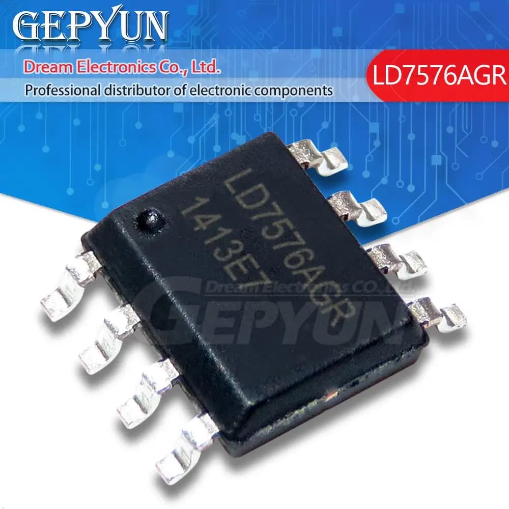 5PCS LD7576AGR SOP8 LD7576 LD7575PS SOP-8 LD7591TGS SOP LD7750RGR LD7575 LD7591 LD7750 Disponibile