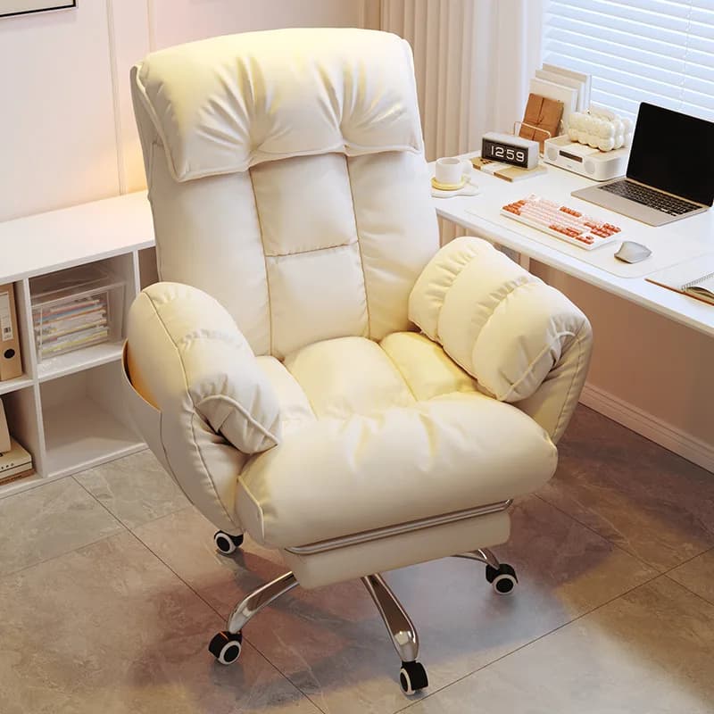 Ergonomic Office Chair Comfortable All Day Gaming Lounge Recliner Liftable Swivel Desk Chair Dormitory Gaming Chair Office Chair