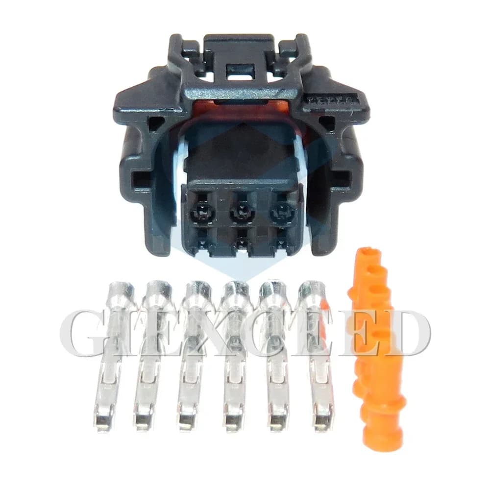 2 Set di Connettori a 6 Pin per Maniglia Auto e Telecamera di Retromarcia 6189-7428 82824-78020, Connettore per Cablaggio AC Auto