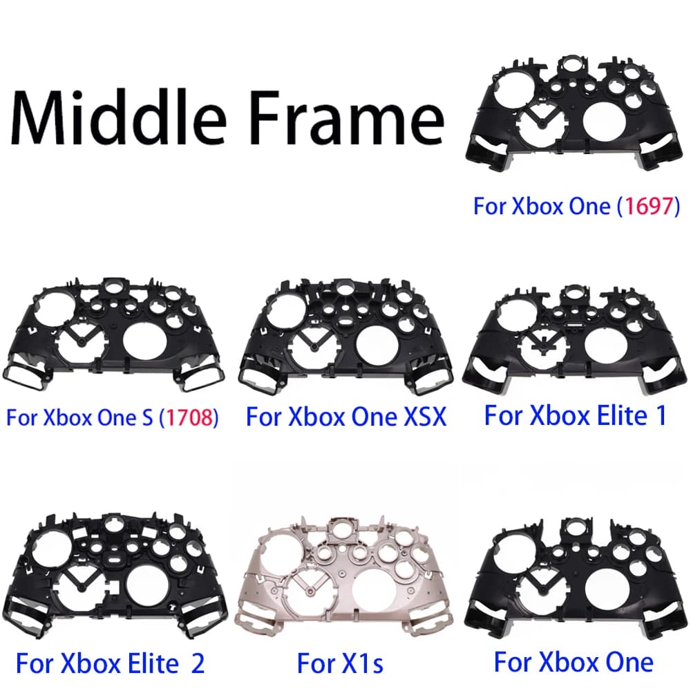 Telaio centrale in plastica per Xbox One SX Series X S Elite 1 2 Custodia per controller Custodia interna per custodia Accessori di riparazione