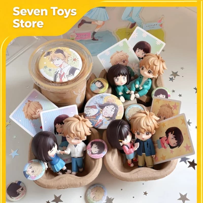 Skip And Loafer Shining Series 2 Blind Box Mitsumi Iwakura Shima Sousuke Figure Mystery Box Cute Collect Decor Toy Birthday Gift