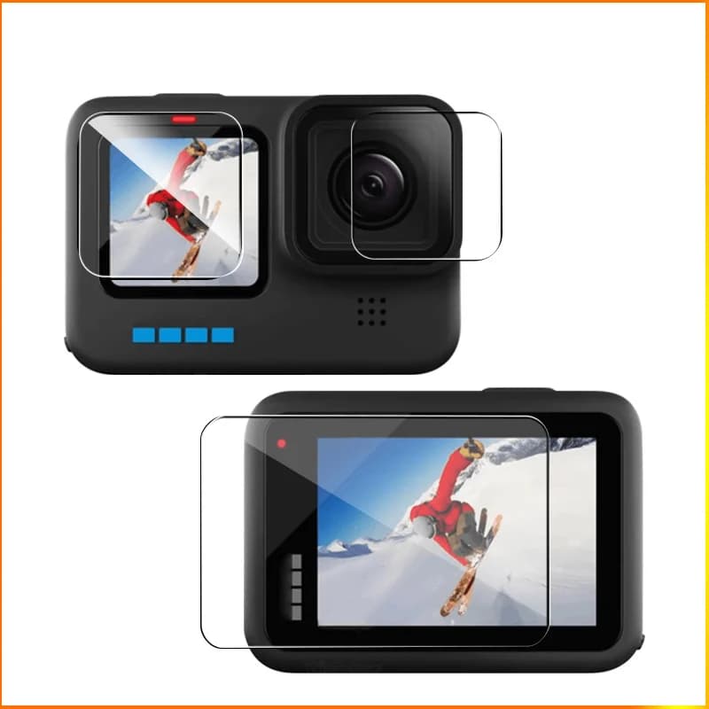 Full-screen tempered film for gopro12/11/9/8/7 glass protective film for scratch-resistant lenses