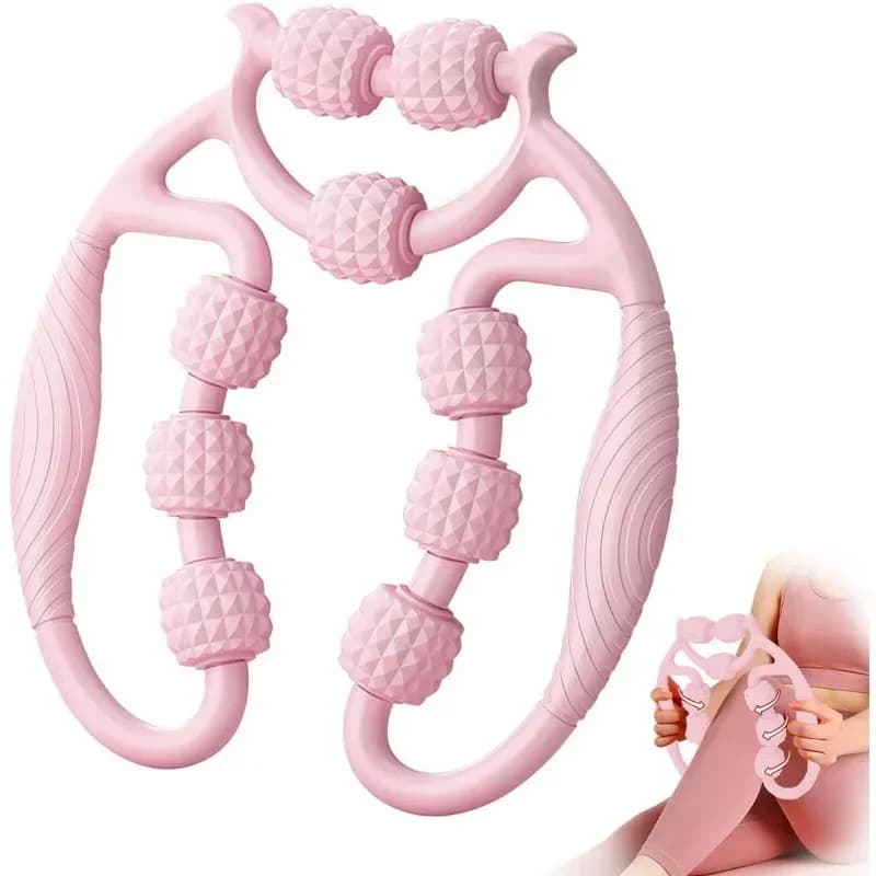 1PC Ring Muscle Roller Massager Foam 360° Legs Acupressure Massager Fat-Reducing Adjustable Body Massager Relief Fatigue