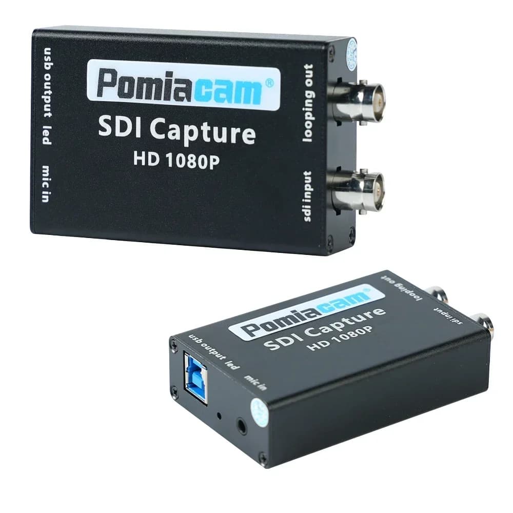 Scheda di acquisizione Video da SDI a USB ingresso Uvc 1080P SDI e uscita USB al Computer convertitore adattatore da SDI a USB Plug-and-play