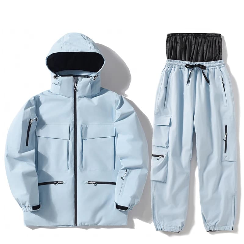 Women and Men Ski Clothes, Ski Jacket, Snowboarding Snow Suit Sets, Skiing Jackets and Pants, Outdoor Sports Suit for Unsex