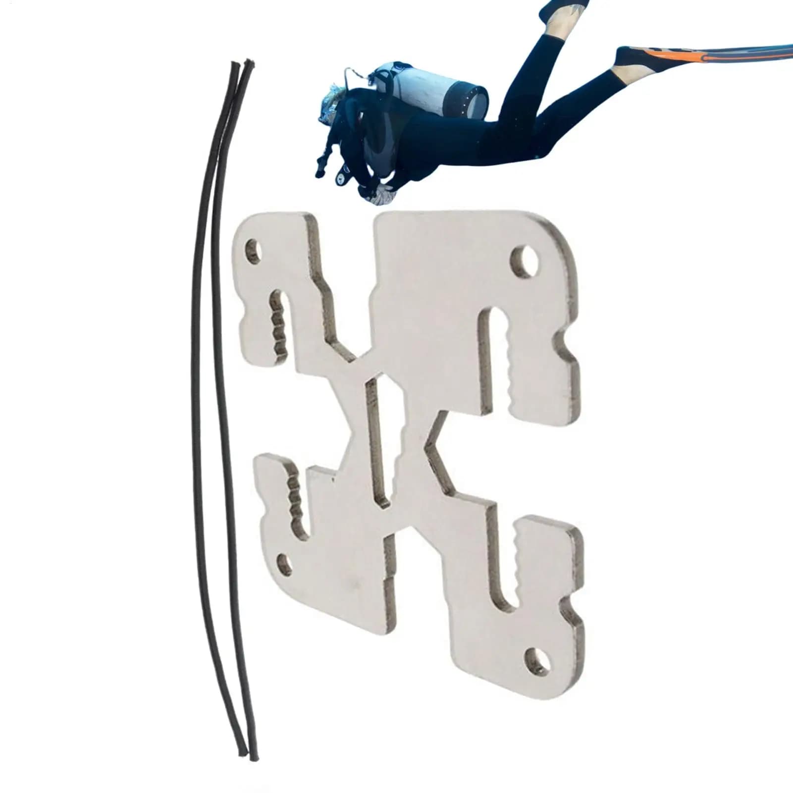 Stainless Steel Diving Weight Plates, Apnea Equipment, Diving Weights, Scuba Diving Tools