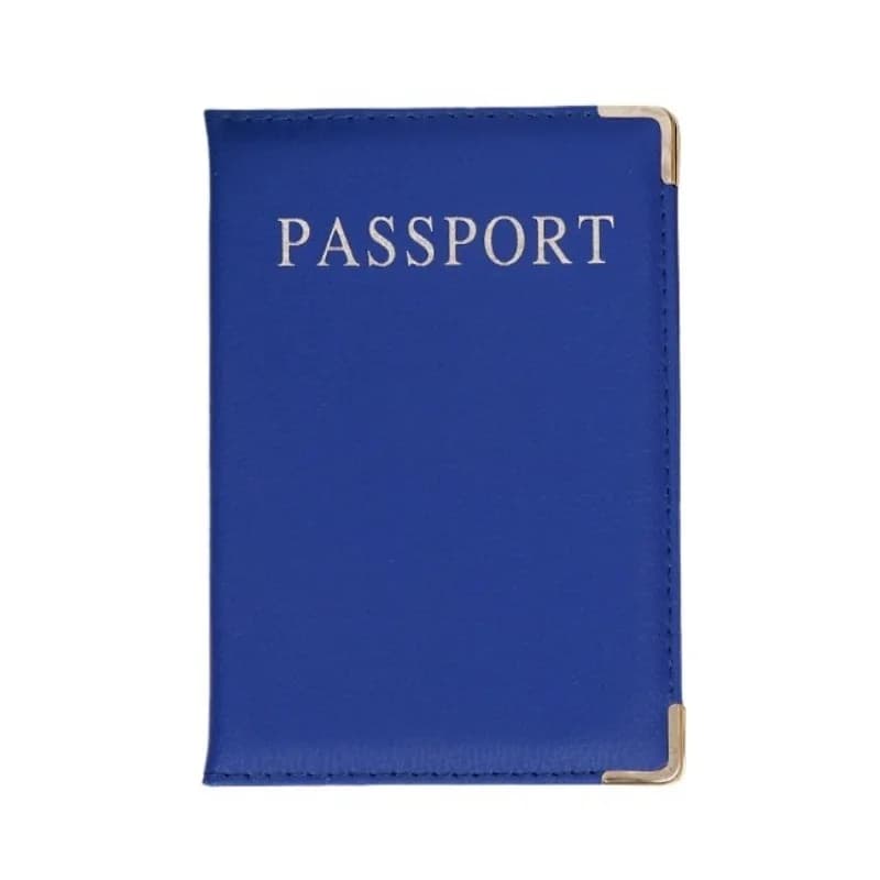 Porta passaporto universale da 1 pezzo Portafoglio da viaggio multifunzionale in pelle PU Custodia protettiva per passaporto Custodia protettiva Tinta unita