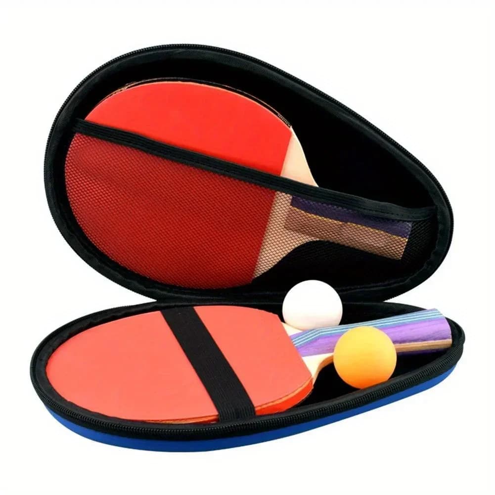 Borsa per racchetta da ping pong 1PC Borsa per racchetta a forma quadrata di alta qualità Borsa per racchetta sportiva portatile dura