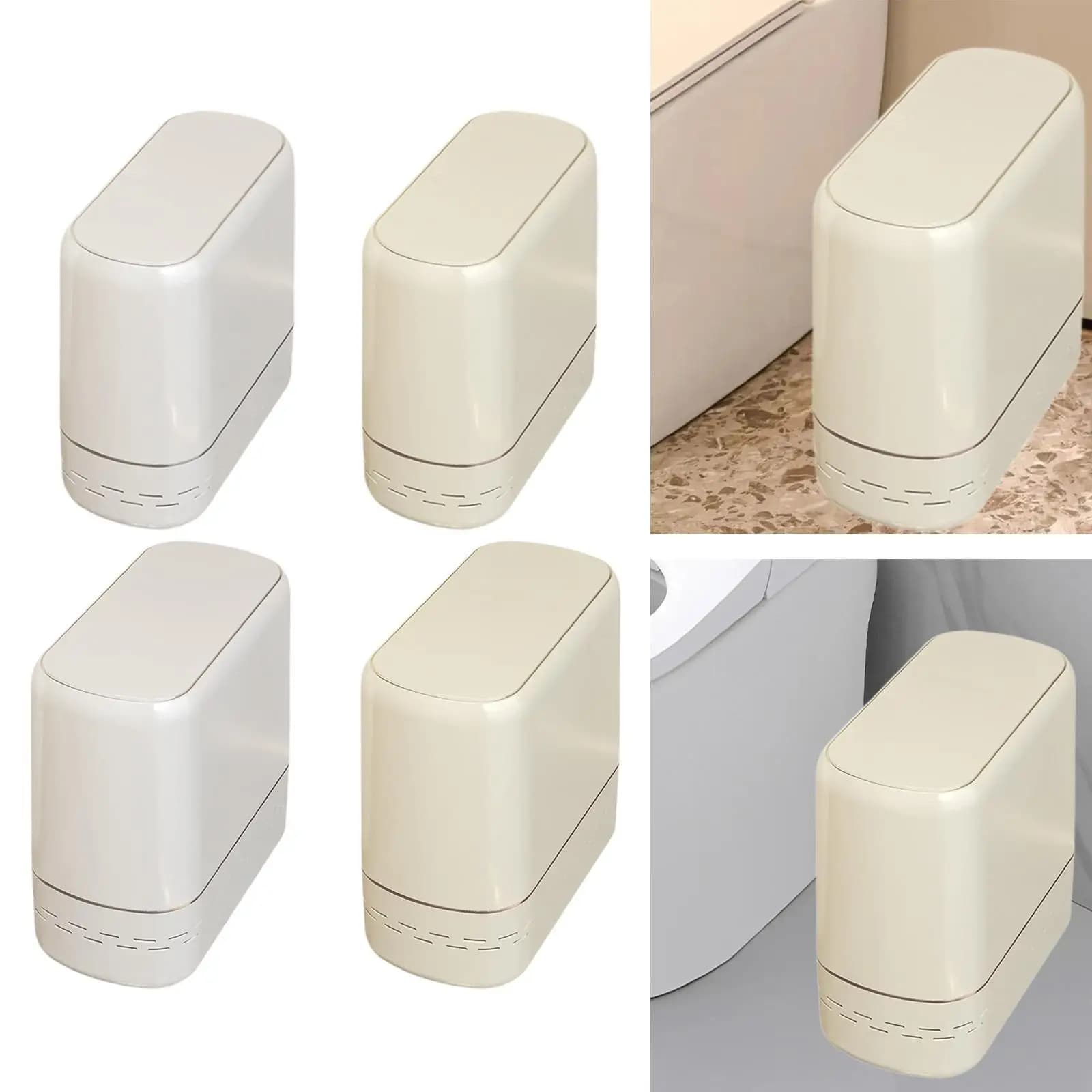 Bidone della spazzatura Bidone della spazzatura antiscivolo Semplice leggero Facile da pulire Secchio portaoggetti multiuso per camera da letto RV, ufficio