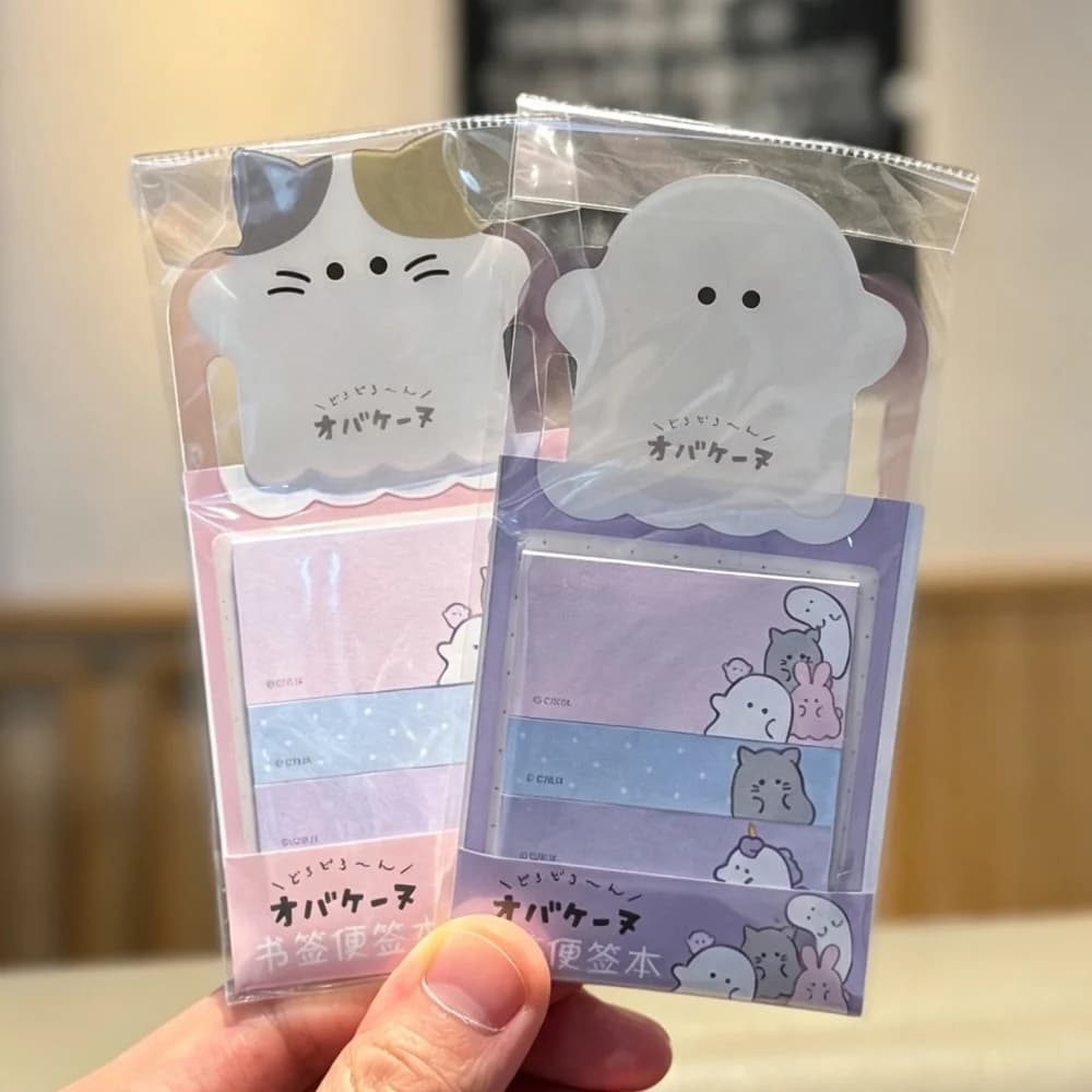 Kawaii Bookmark Type N Times Sticky Notes Index Sticky Note Bookmark Cartoon Cat Penguin Marker Memo Pad School Stationery Gifts