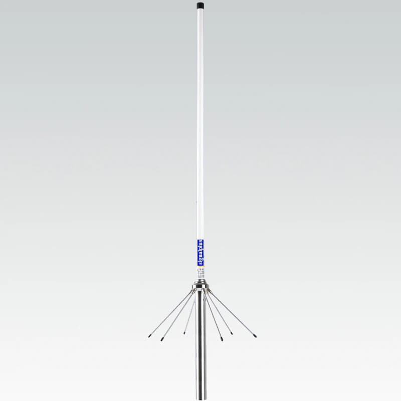 UV radio antenna 144/435Mhz dual band vhf uhf omni fiberglass base antenna SO239 SL16-K outdoor repeater walkie talkie antenna