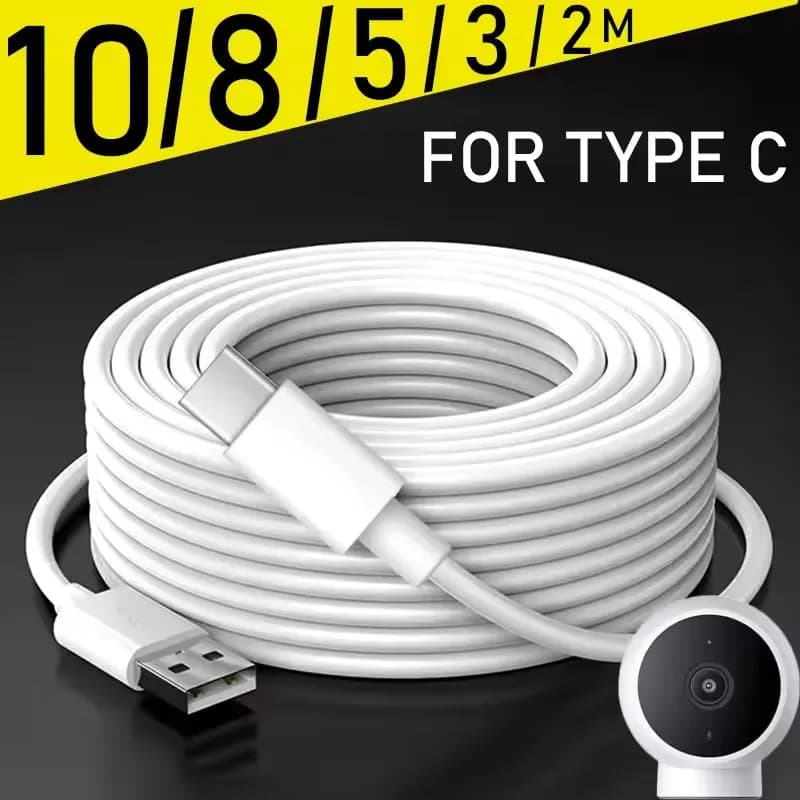 USB C Extra Long Charging Cables, Type C Data Cable for Samsung, Xiaomi, Cameras and Laptops