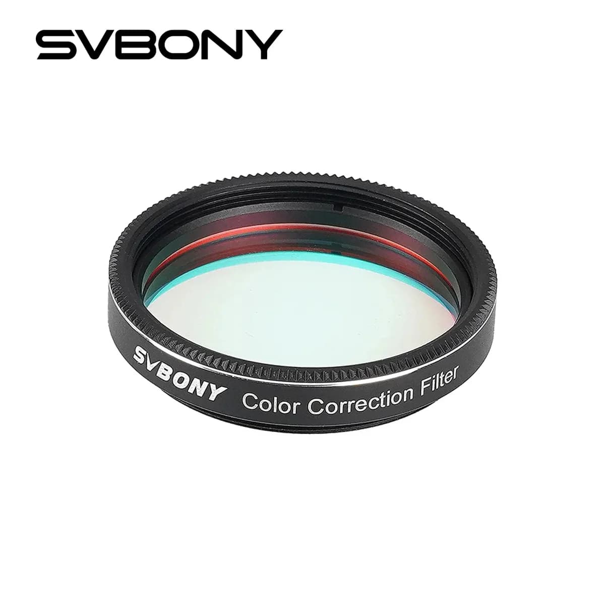 Svbony SV231 Filtro per la correzione del colore del filtro per telescopio da 1,25"/2", doppia filettatura OD>4 Riduce le lunghezze d'onda blu nocive per il planetario